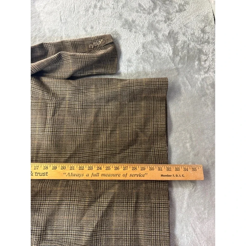 Brooks Brothers Made USA‎ Glen Plaid Wool Sport Coat Blazer